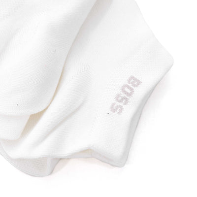 BOSS 2P AS Logo Bamboo Sock in White Logo