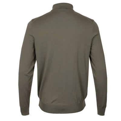 BOSS Botto L Knitwear in Open Brown Back