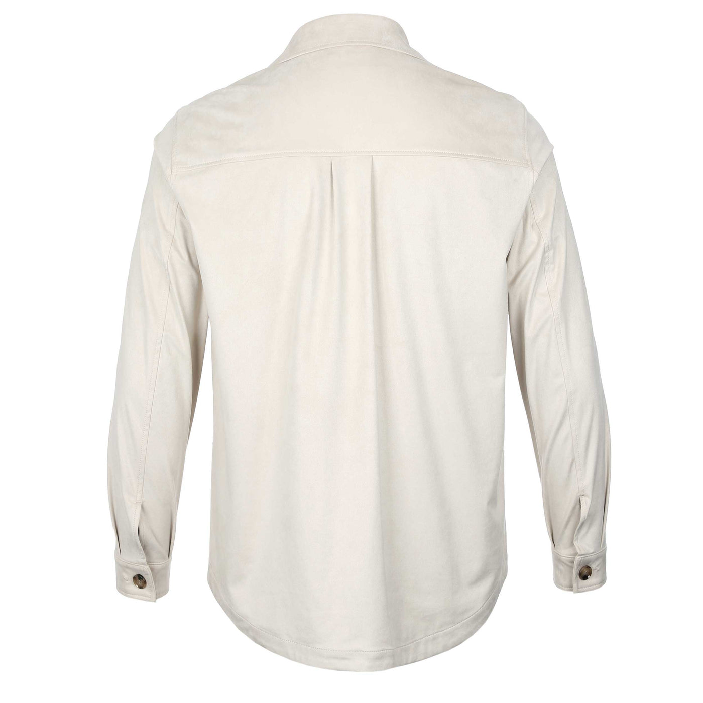 BOSS C Carper OS 244 Overshirt in Beige Back