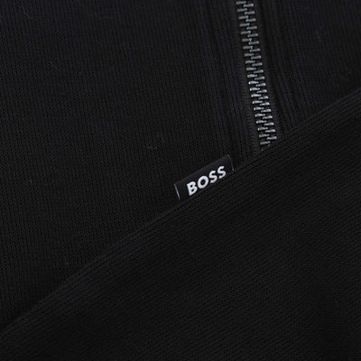 BOSS C Serlio 116 Sweatshirt in Black Logo Tab