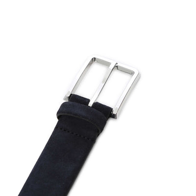 BOSS Caleb SD Sz35 Belt in Dark Blue Buckle