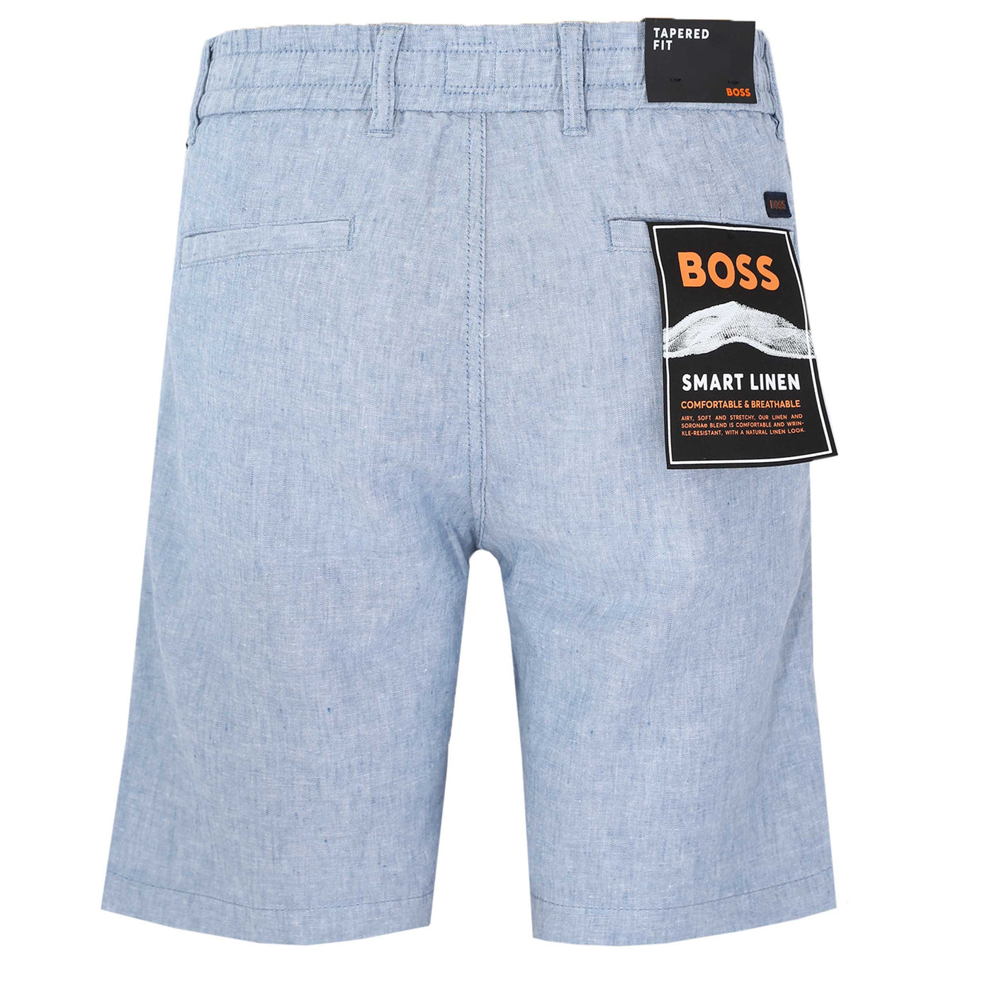 BOSS Chino Tapered DS 2 S Short in Sky Blue Back