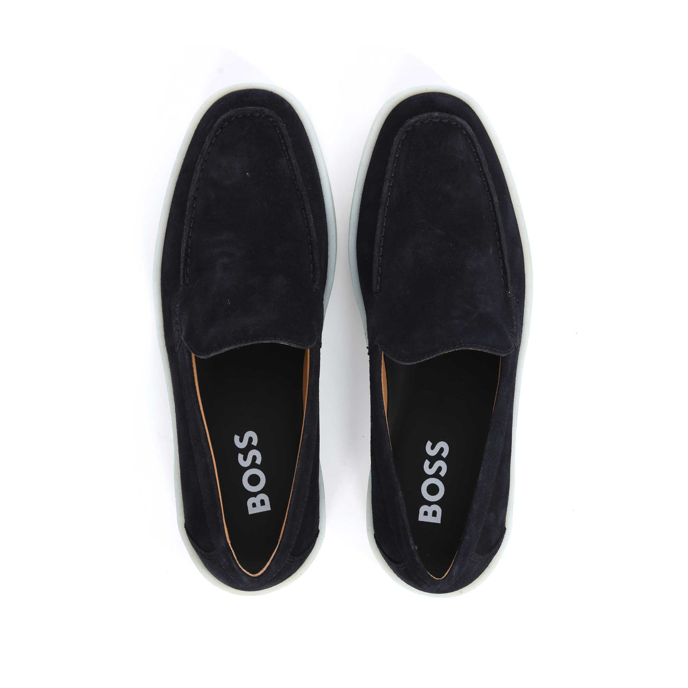 BOSS Clay Loaf sd Shoe in Navy Birdseye