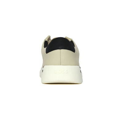 BOSS Clint Tenn ltnu Trainer in Beige Heel