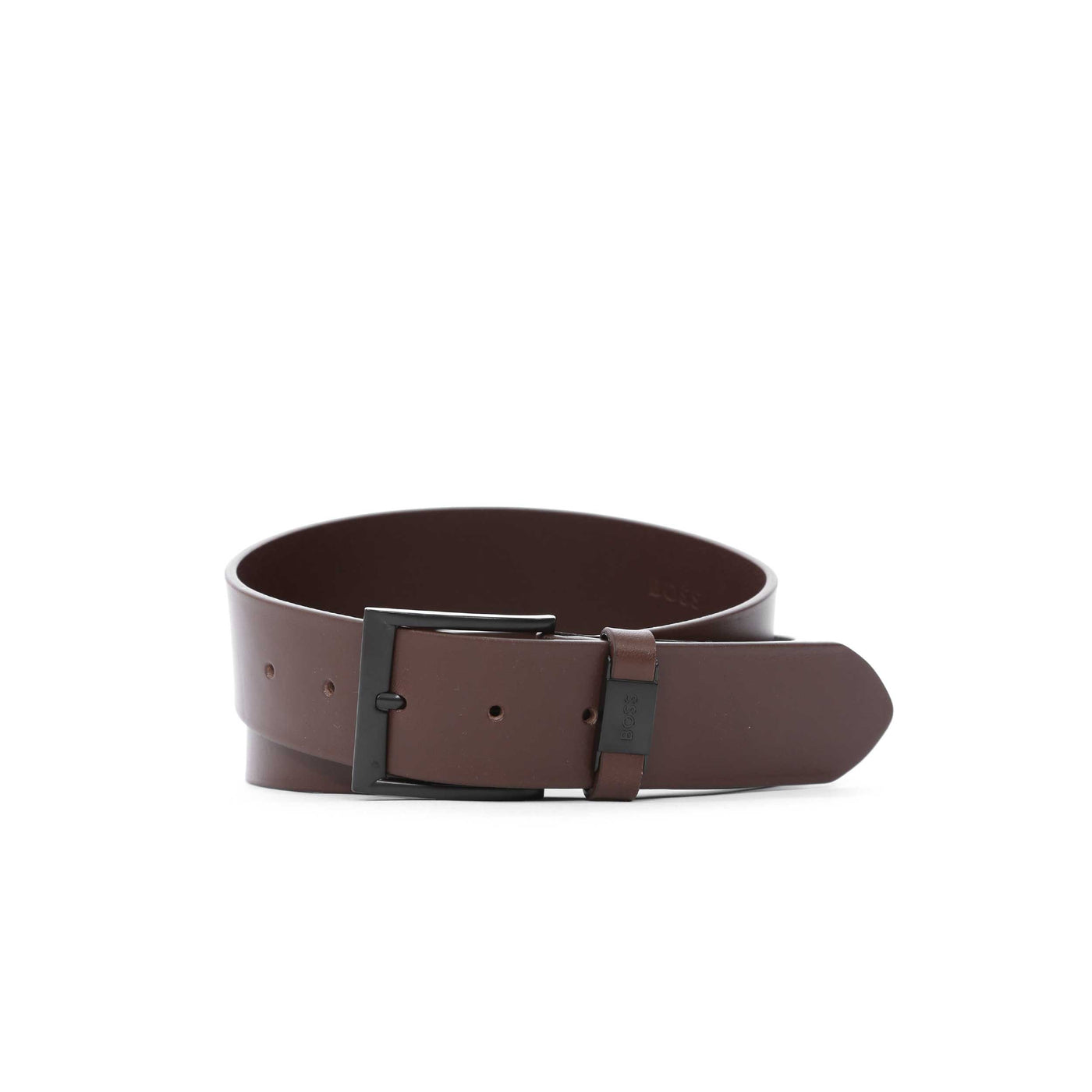 BOSS Connio B Sz40 Belt in Dark Brown