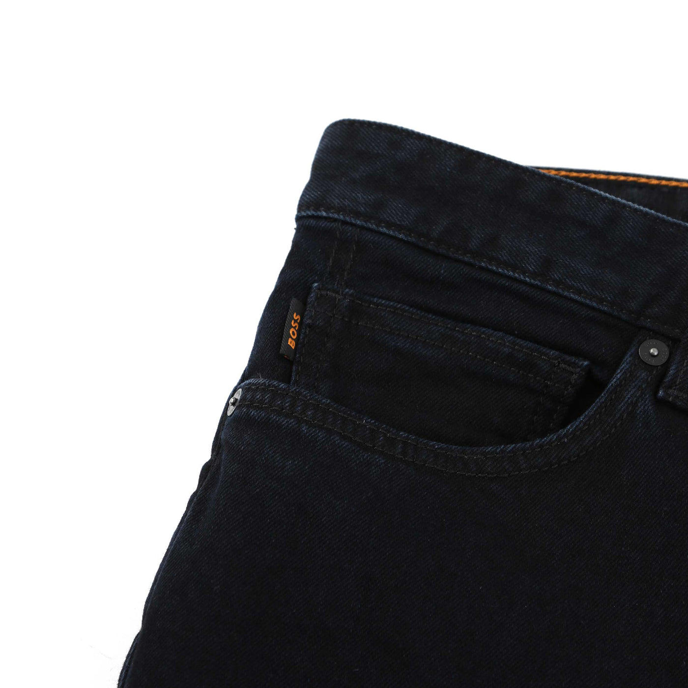 BOSS Delaware BO Jean in Dark Blue Denim Pocket