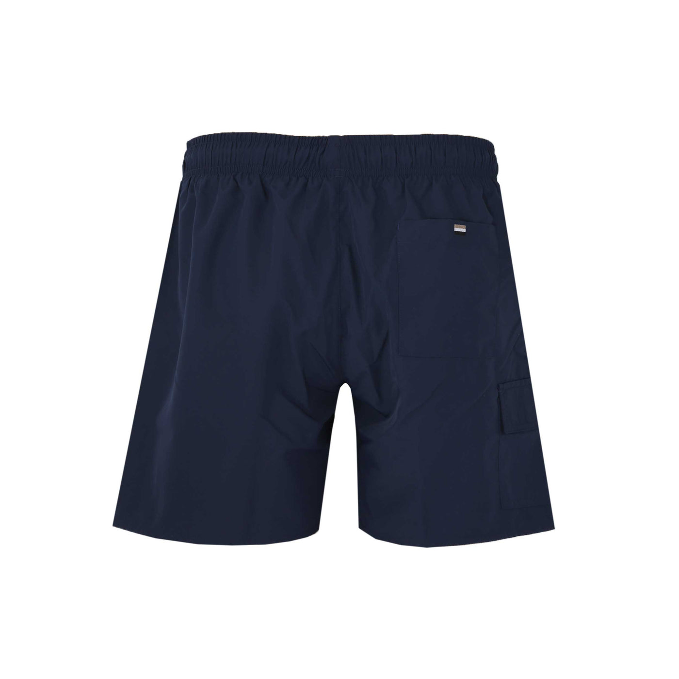 BOSS Dive Swim Short in Navy Back