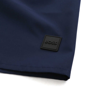 BOSS Dive Swim Short in Navy Logo