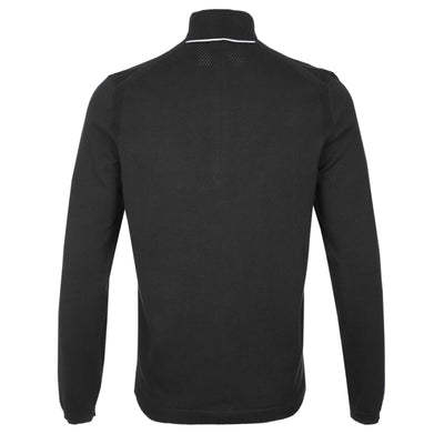 BOSS Ever-X_QZ Knitwear in Black Back