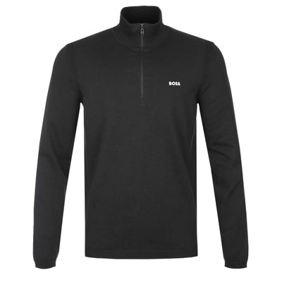 BOSS Ever-X_QZ Knitwear in Black