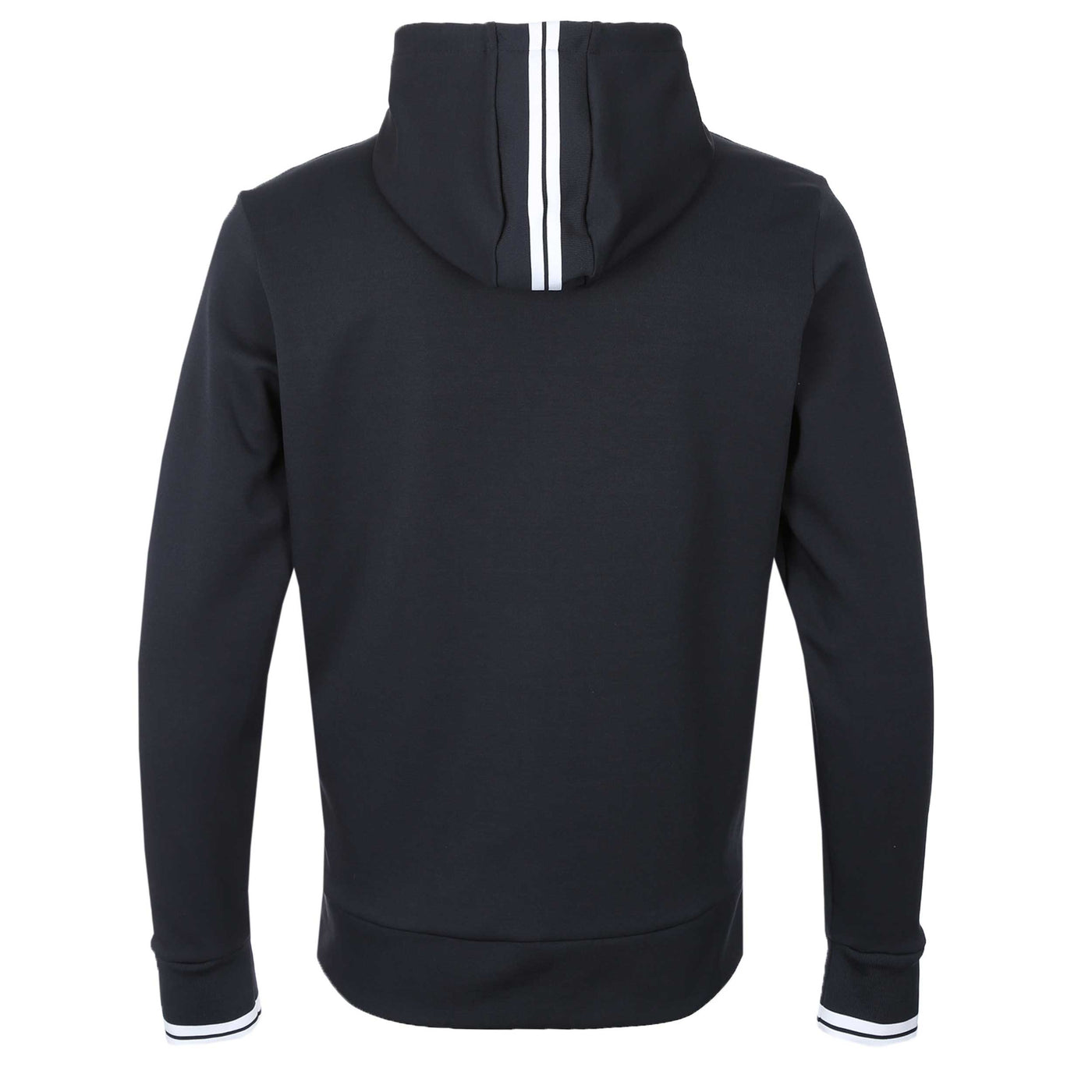 BOSS FZ Hoodie Zone Sweat Top in Dark Blue Back
