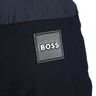 BOSS H Clanello 1 Jacket in Dark Blue Logo