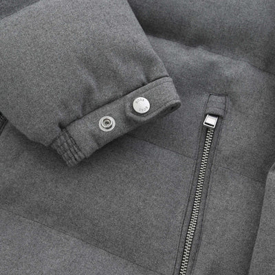 BOSS H Clanello 1 Jacket in Medium Grey cuff