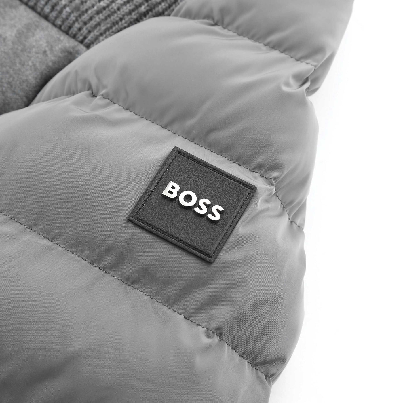 BOSS H Clanello Jacket in Medium Grey Logo