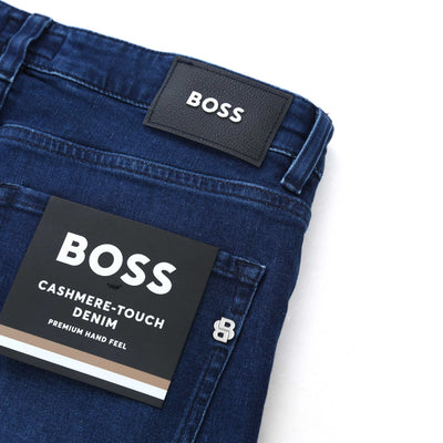 BOSS H Delaware Jean in Navy Logo