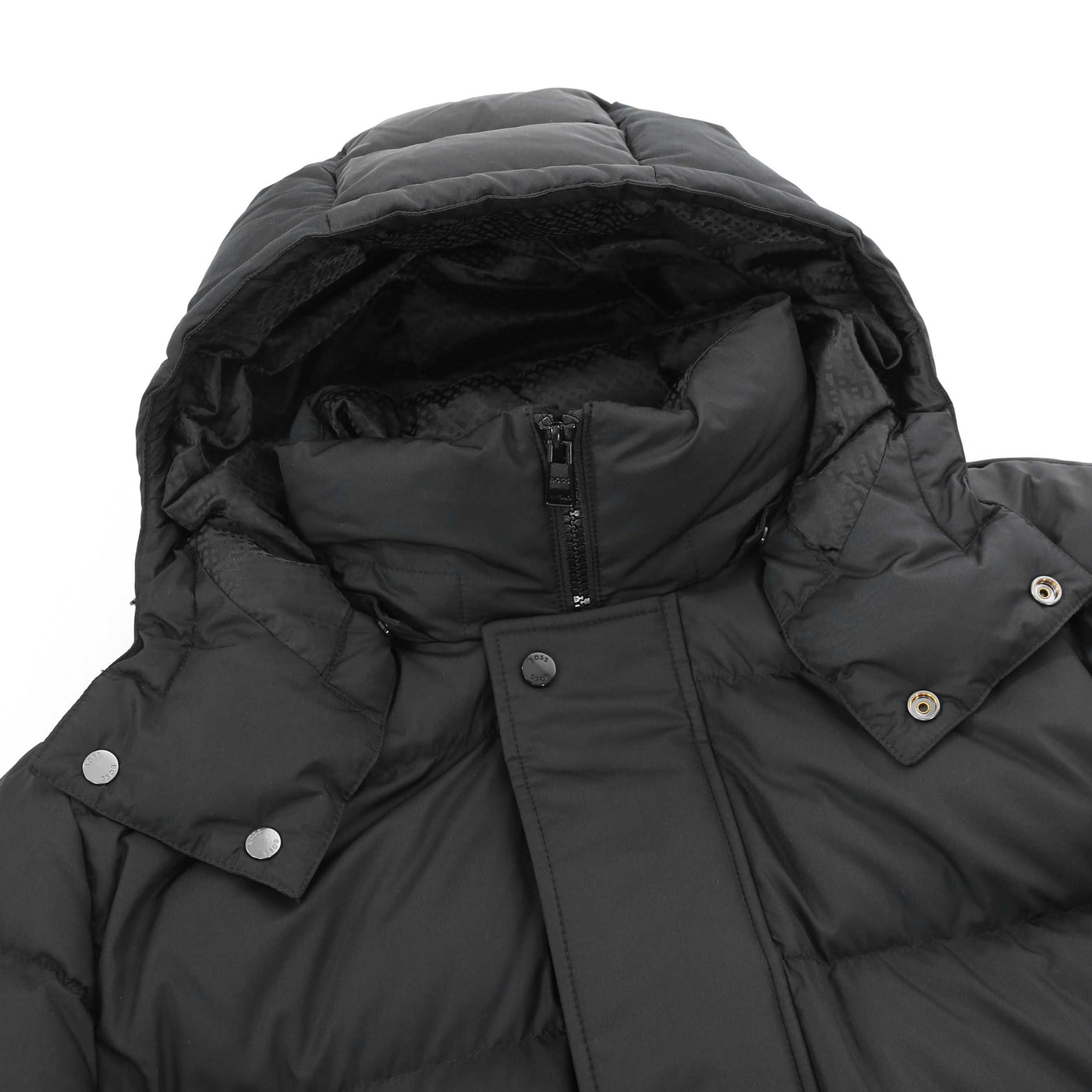 BOSS H Donden5 Jacket in Black Hood