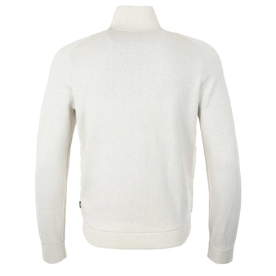 BOSS H Esfero Sweat Top in Open White Back