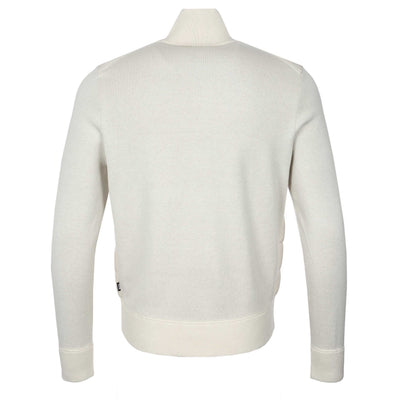BOSS H Hernesto Knitwear in Cream Back