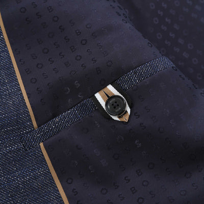 BOSS H Hutson 251 Jacket in Dark Blue Inside Pocket