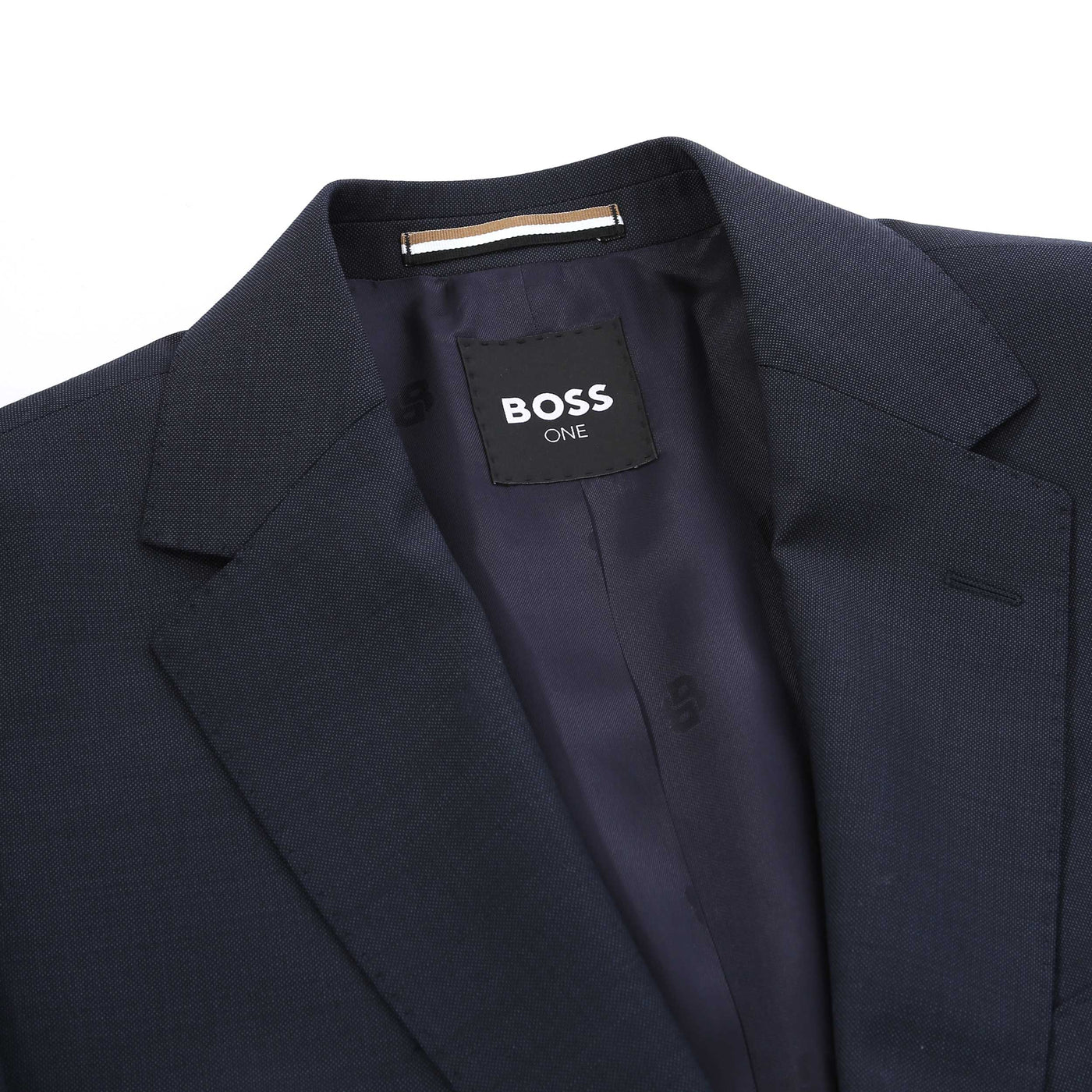 BOSS H Jeckson 2Pcs 253 Suit in Dark Blue Lapel