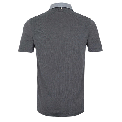 BOSS H Pitton 145 Polo Shirt in Dark Blue Back