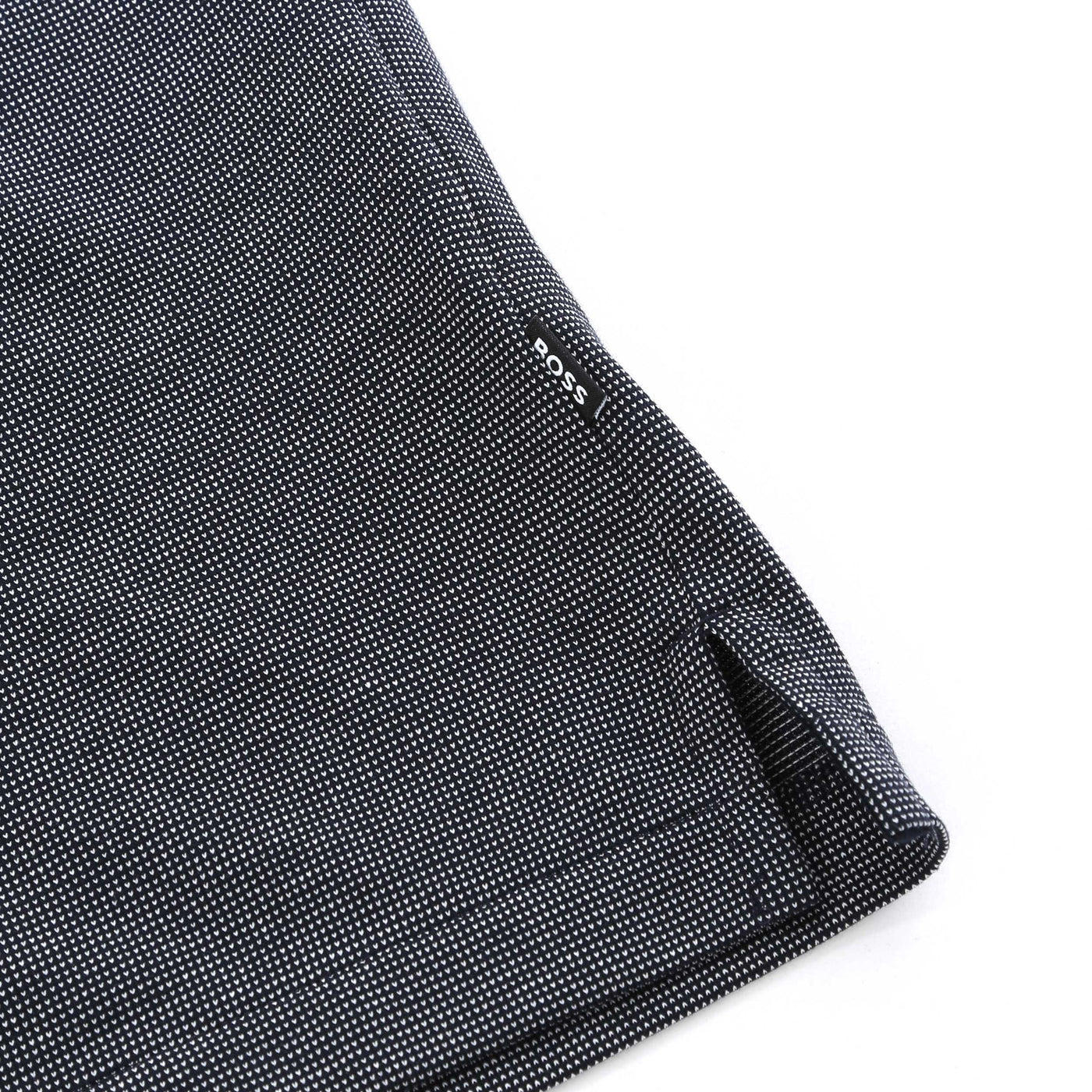 BOSS H Pitton 145 Polo Shirt in Dark Blue Logo Tab
