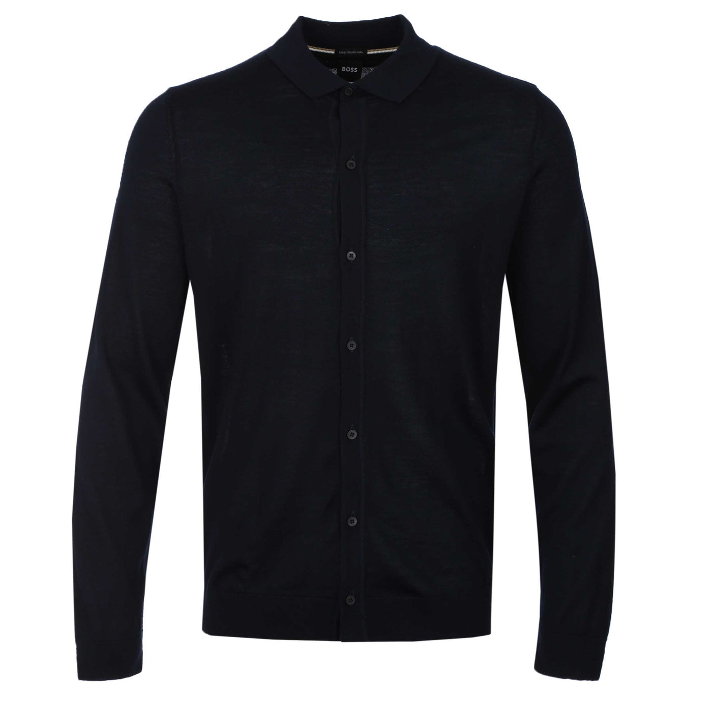 BOSS Helbert Knitwear in Dark Blue