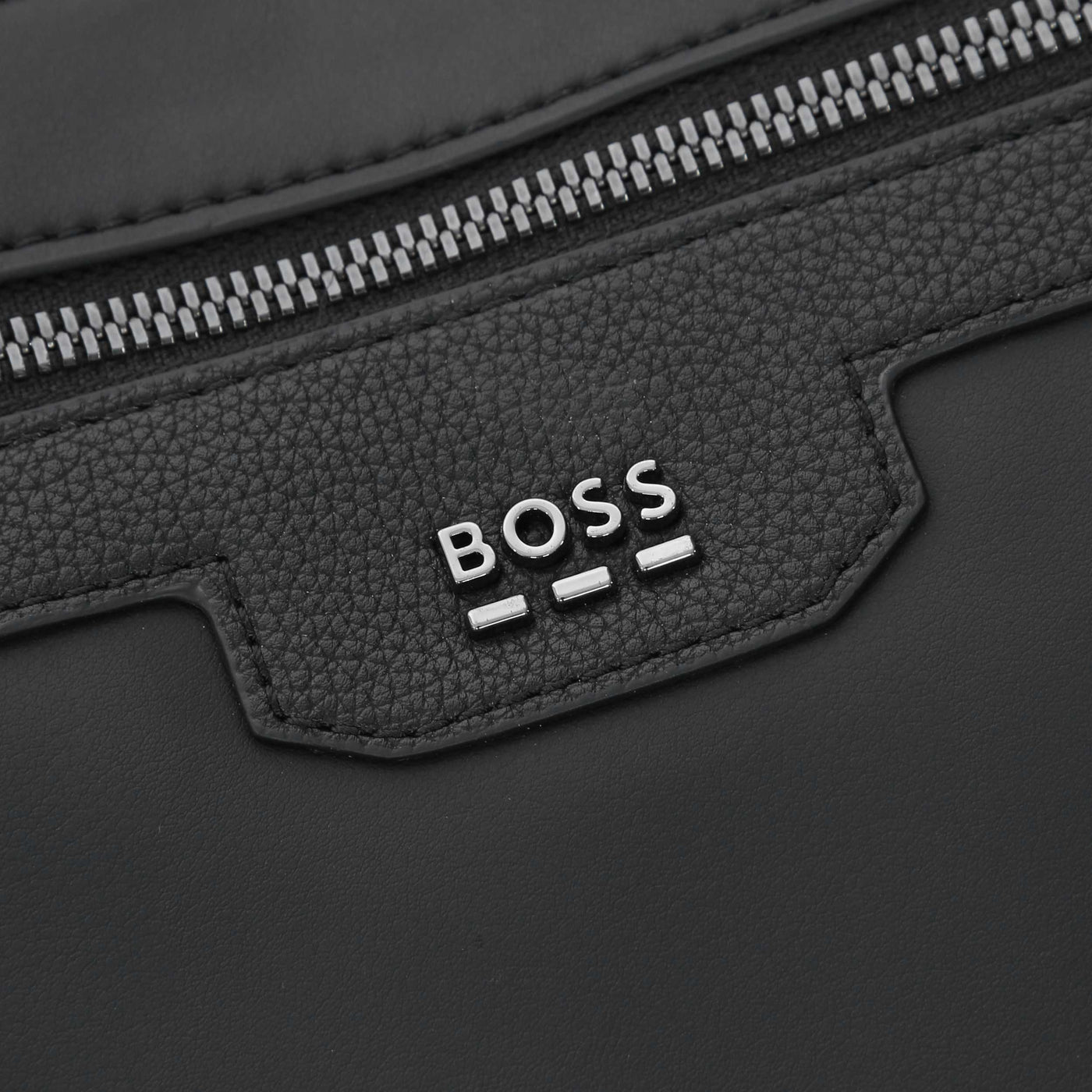 BOSS Jareth Envelope Bag in Black Logo