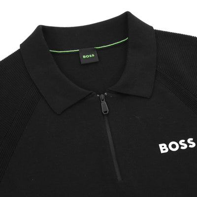 BOSS K_Perform-Max_PL Knitwear in Black Placket