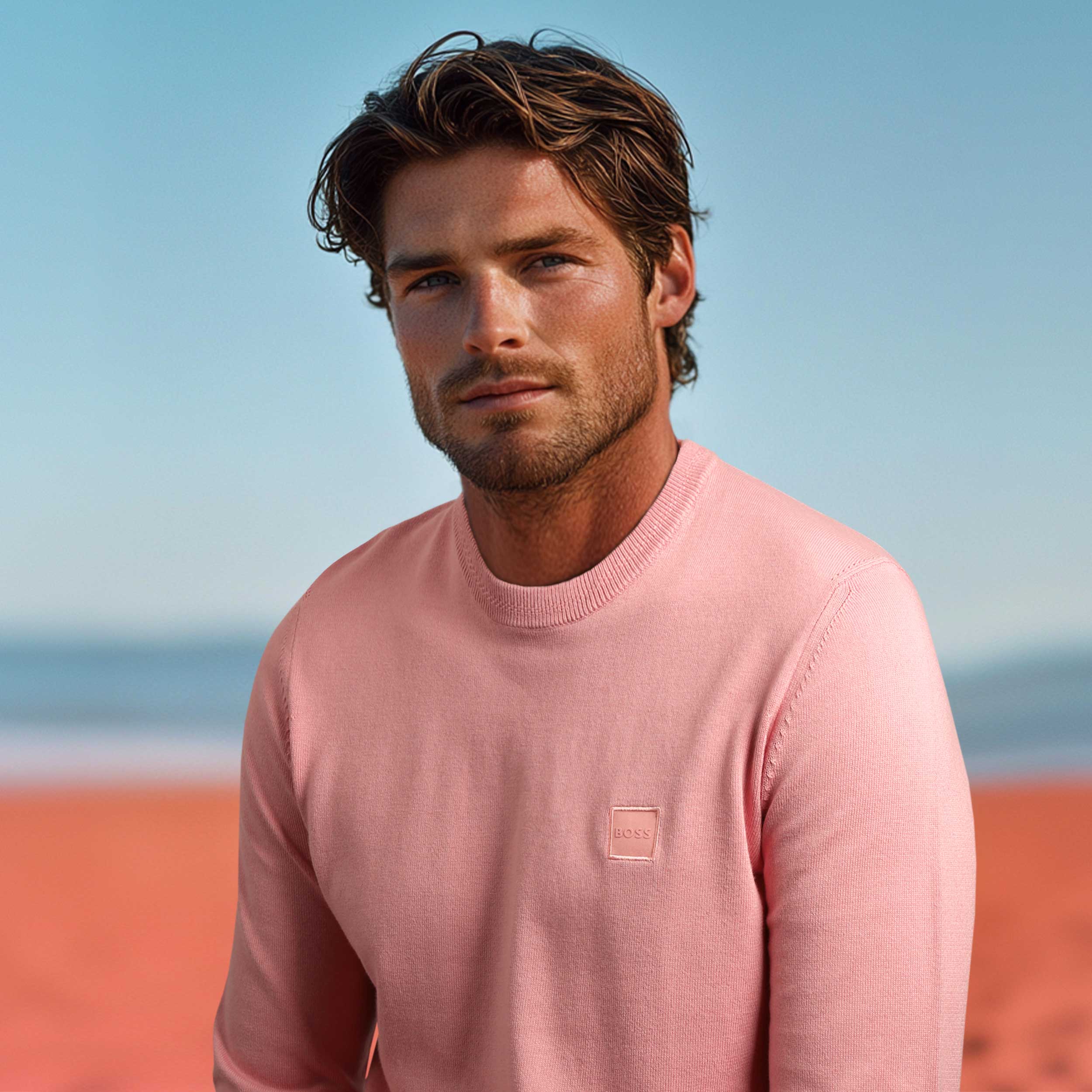 BOSS Kanovano S Knitwear in Pink