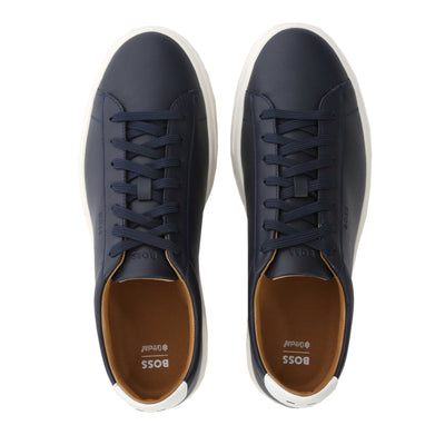 BOSS Kieran Tenn allt Trainer in Dark Blue top