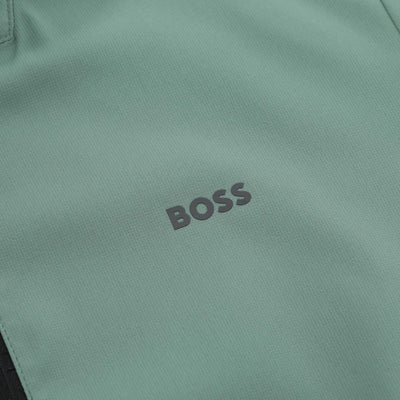 BOSS L CruiseLite FZ 1 Jacket in Open Green logo