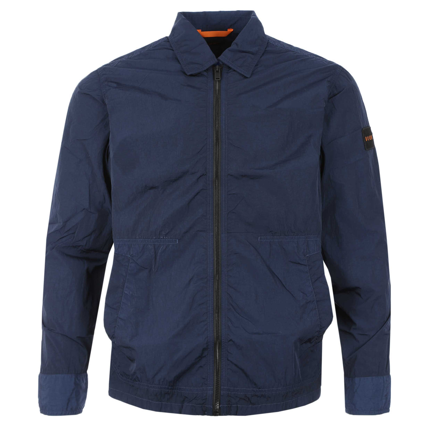 BOSS Leejay M Overshirt in Navy