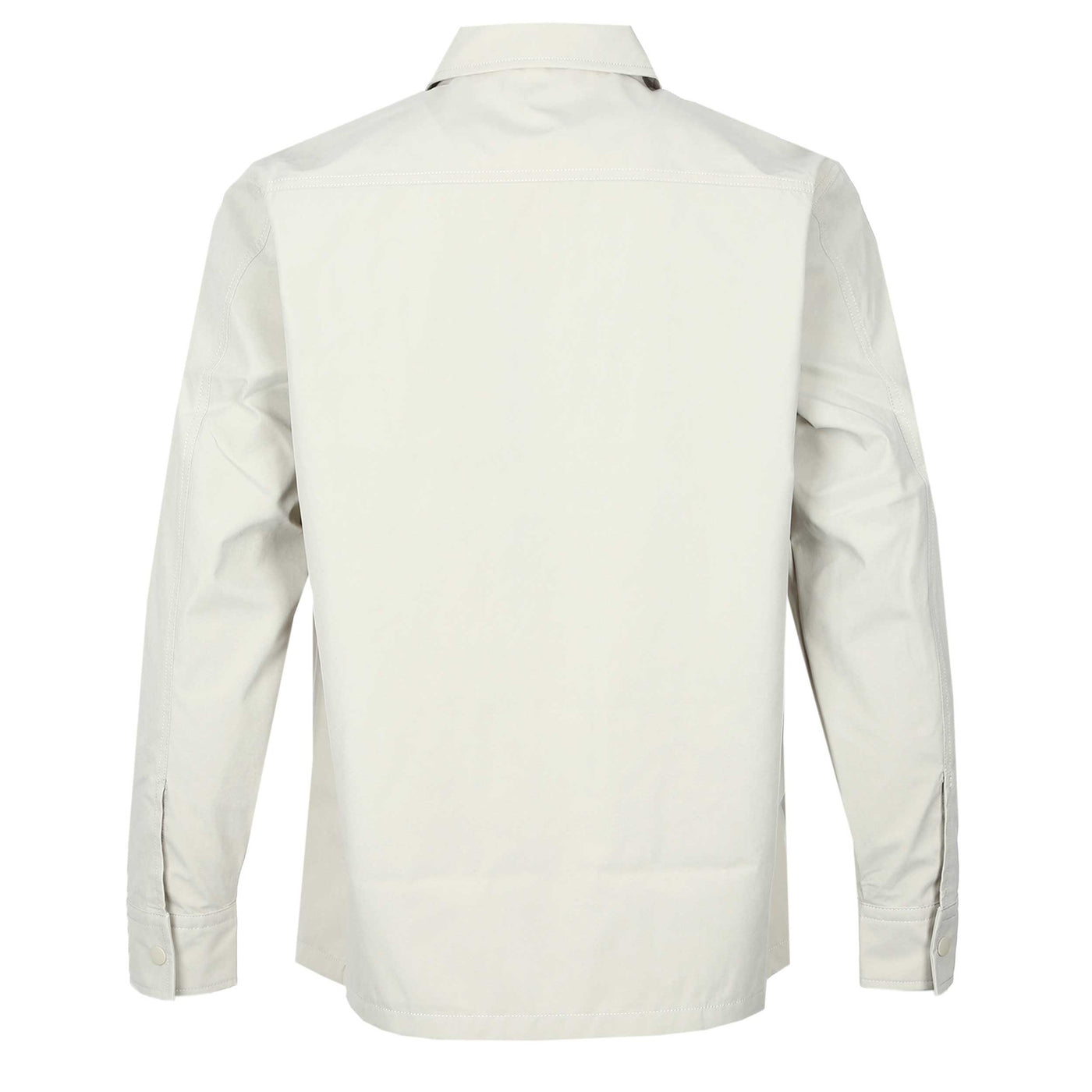 BOSS Lozzy M Overshirt in Beige back