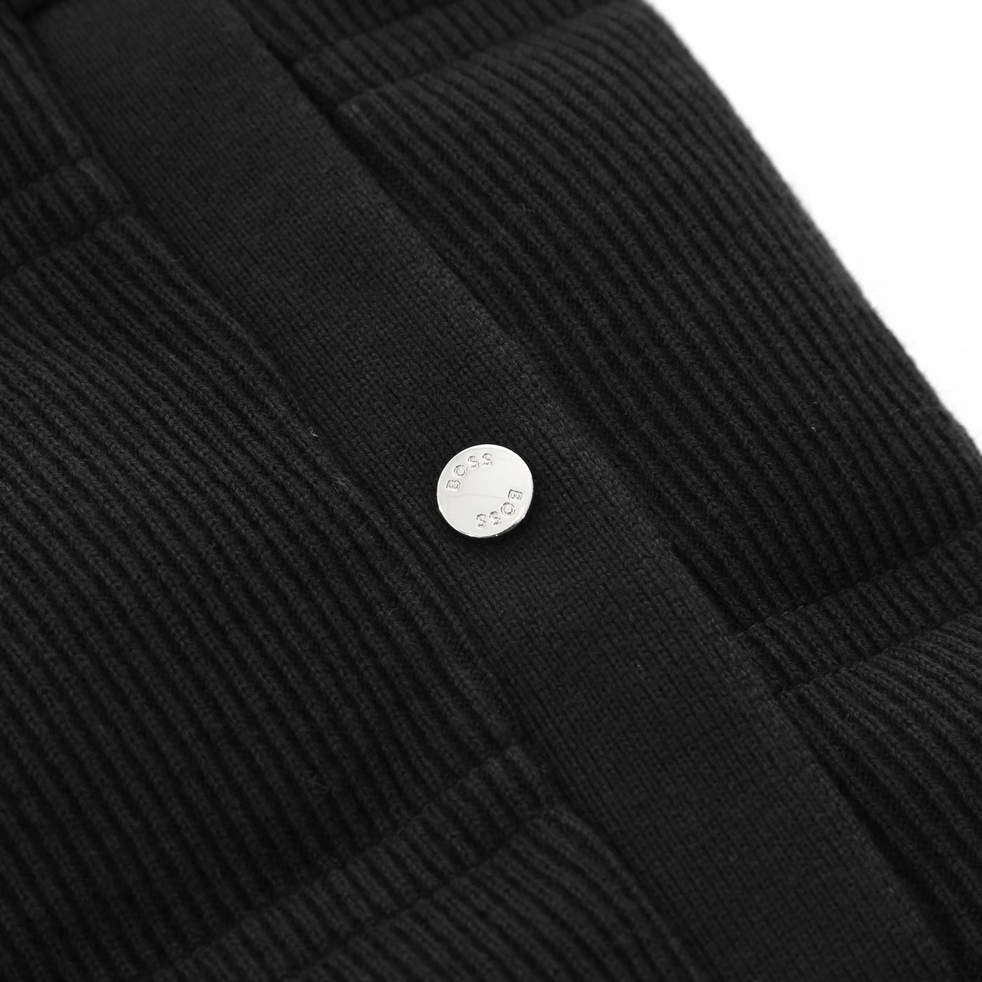 BOSS Mandolino Gilet in Black button