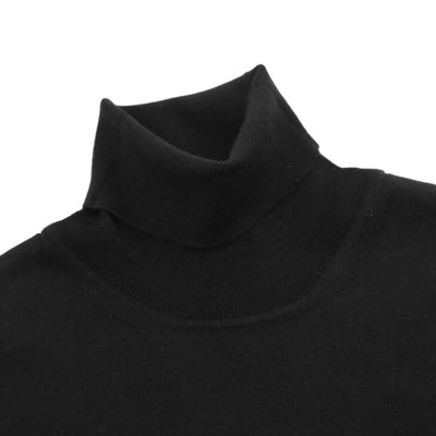 BOSS Musso P Knitwear in Black Neck