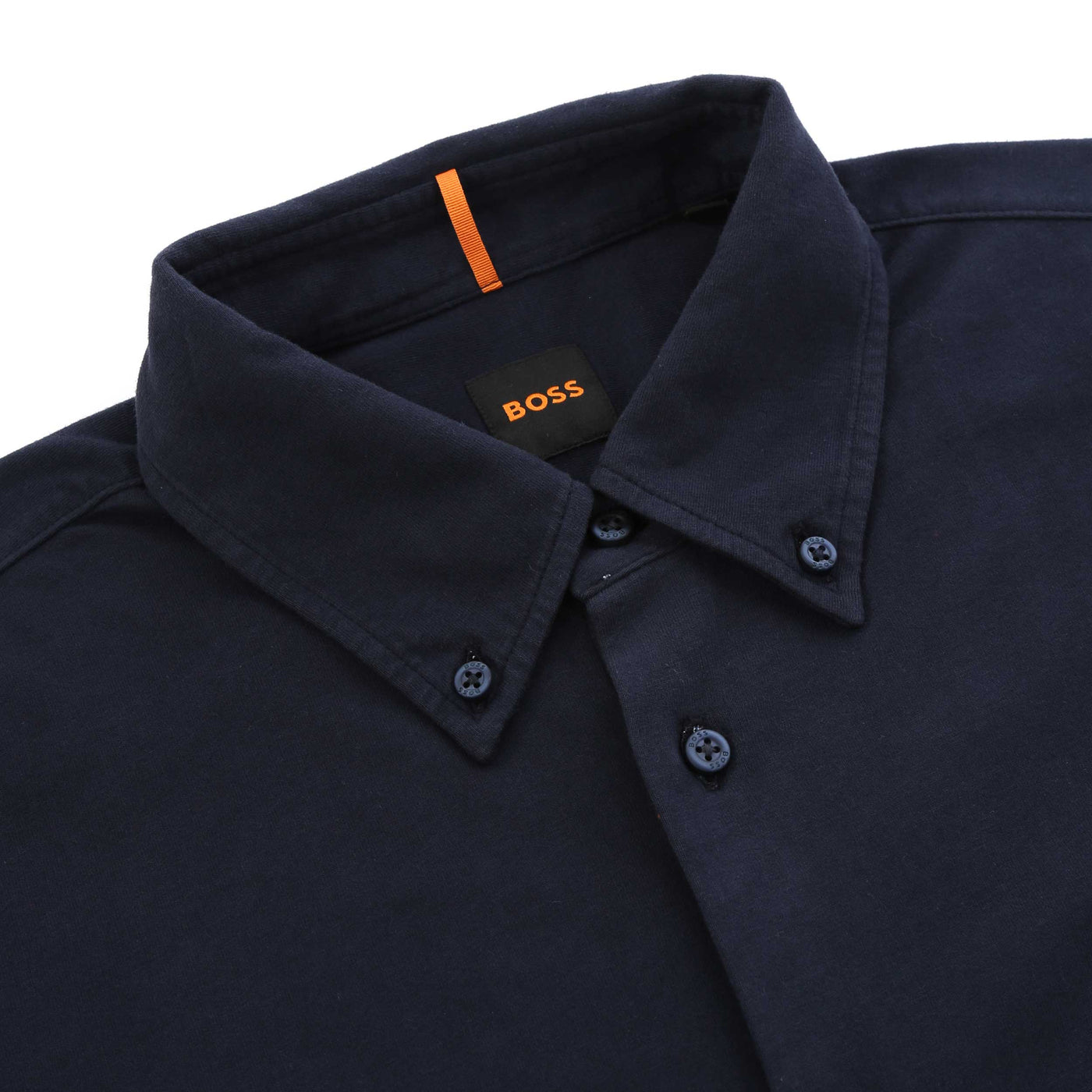 BOSS Myjersey M Shirt in Navy Collar