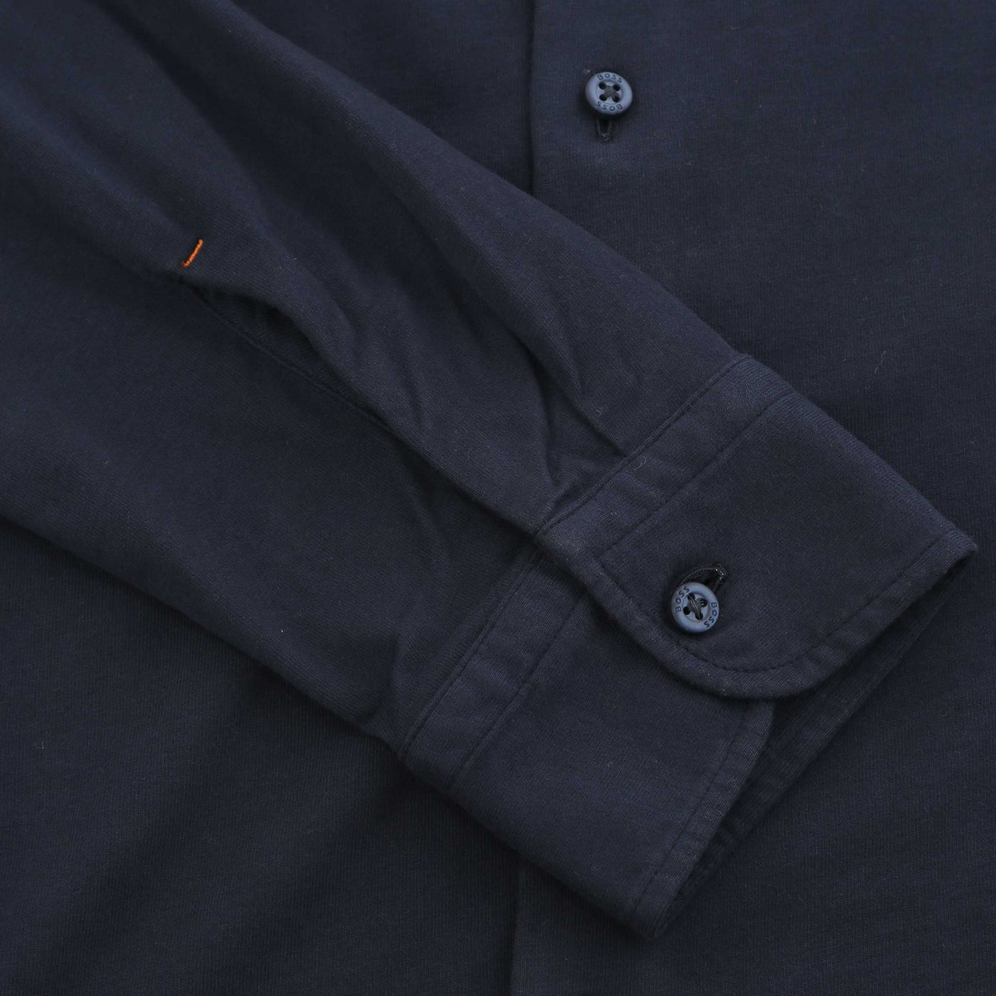 BOSS Myjersey M Shirt in Navy Cuff