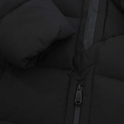 BOSS OW Block X Parka Jacket in Black Cuff