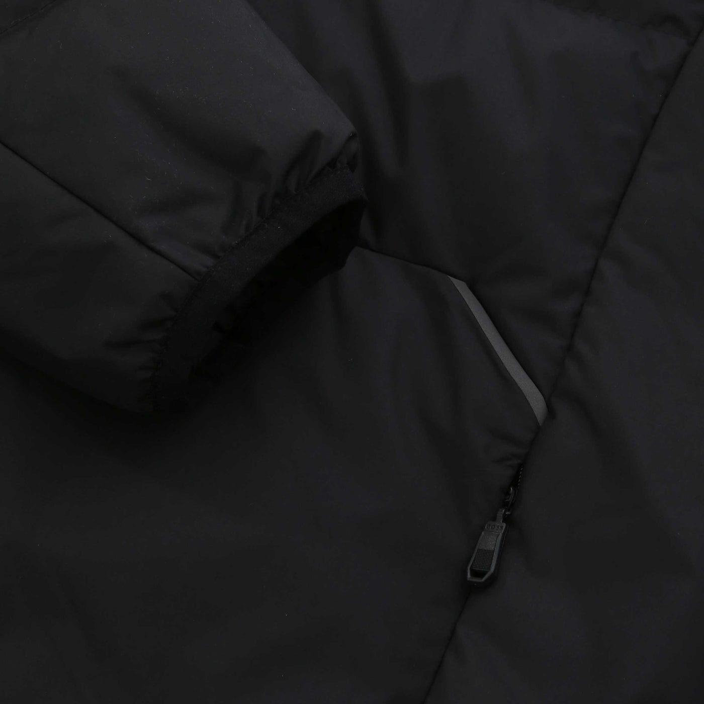 BOSS OW Urbanex Puffer Jacket in Black Cuff