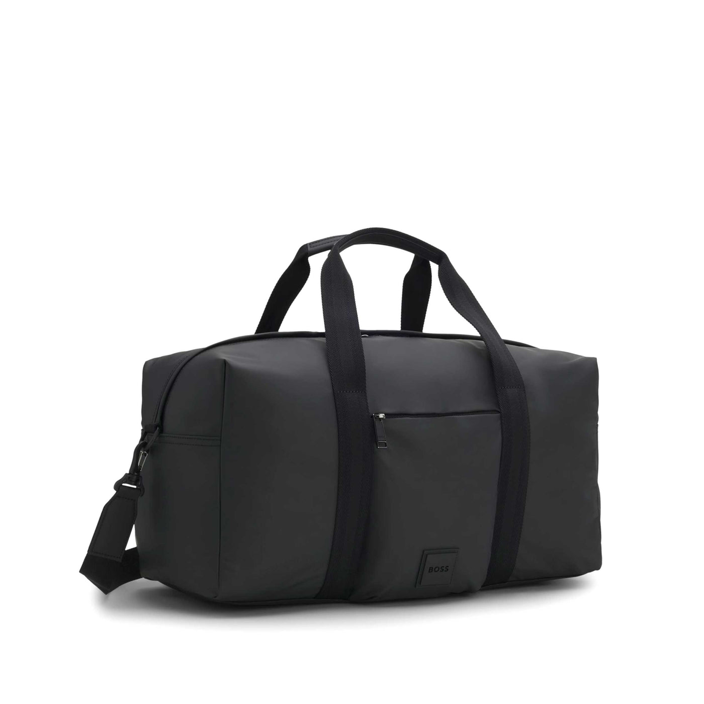 BOSS Oryo Holdall Gym Bag in Black Angle