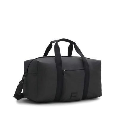 BOSS Oryo Holdall Gym Bag in Black Angle