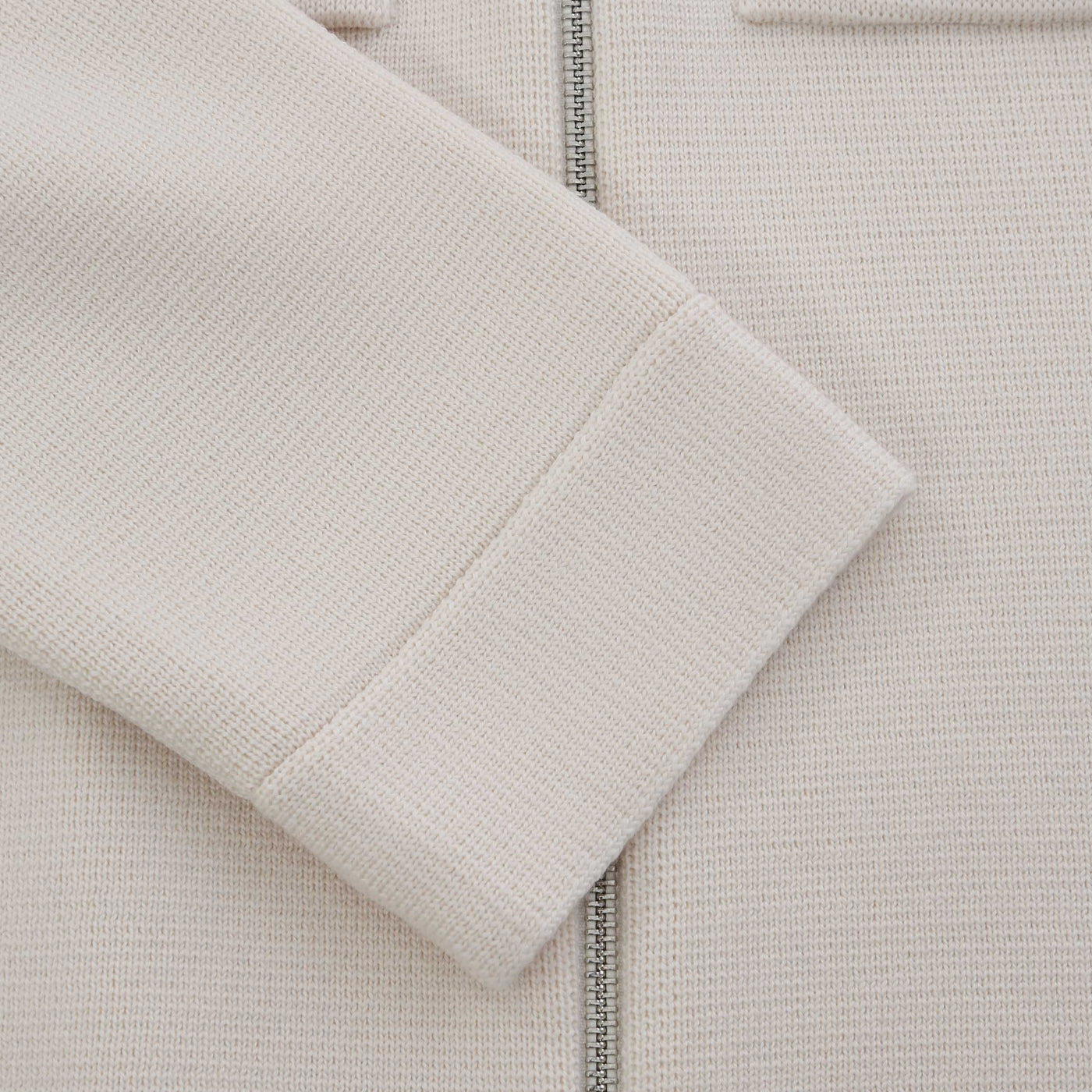 BOSS P Bellotto Knitwear in Open White Cuff