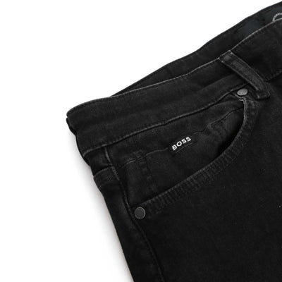 BOSS P Delaware Jean in Washed Black Pocket