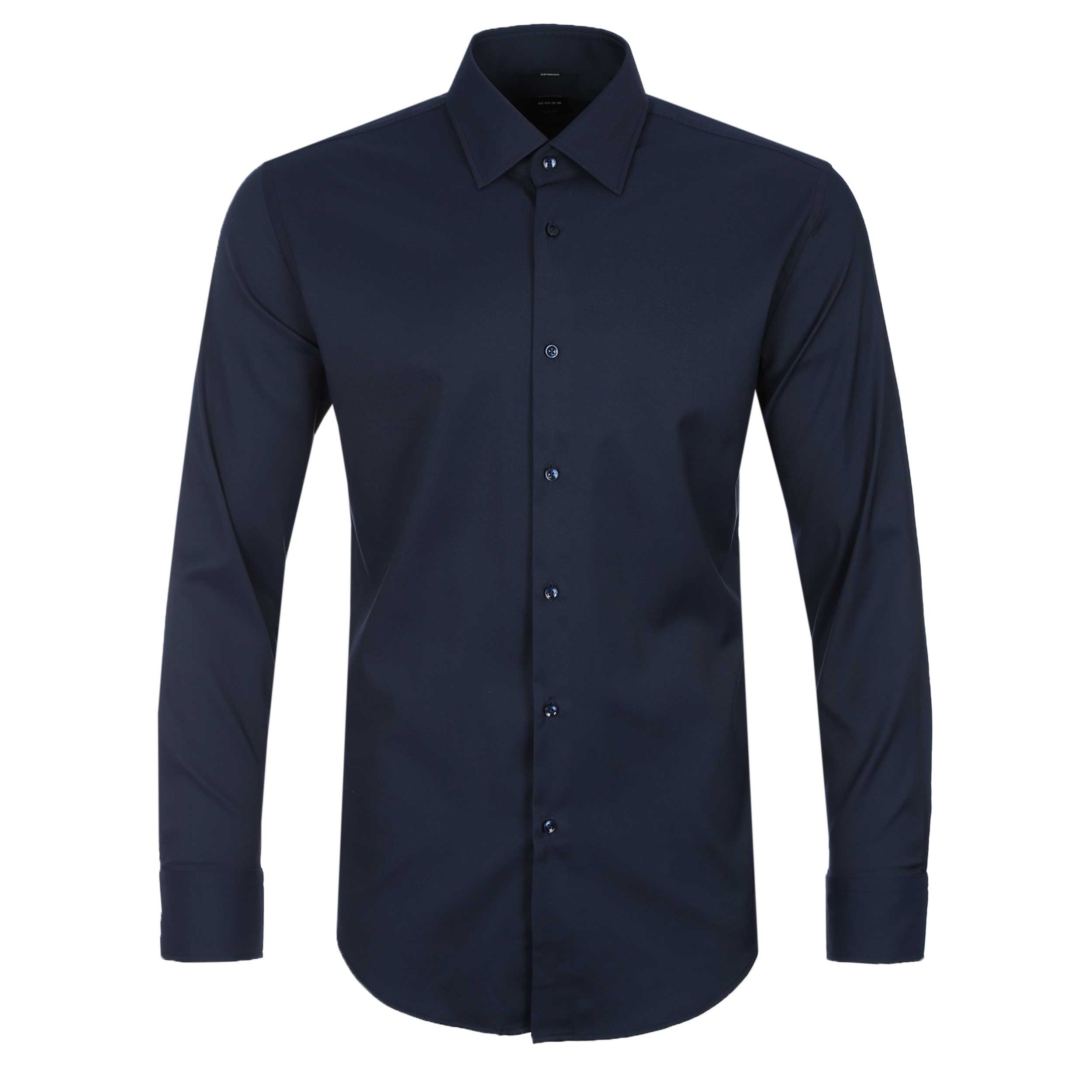 BOSS P Hank Kent C1 222 Shirt in Navy