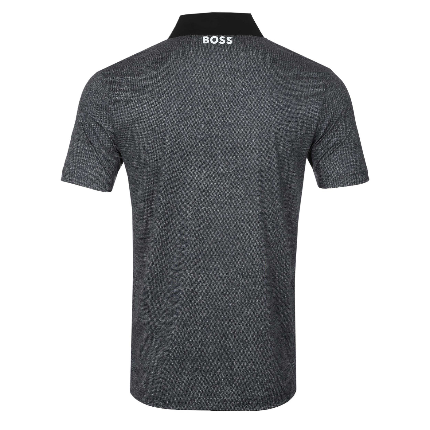BOSS PL Paddytech GOC Polo Shirt in Black Back