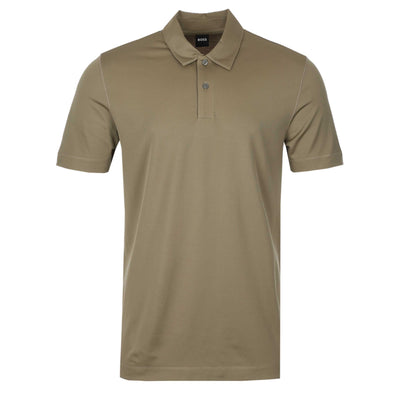 BOSS P Paino 152 Polo Shirt in Open Brown