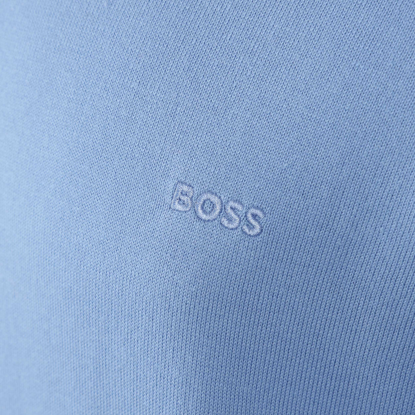 BOSS Pacas L Knitwear in Sky Blue Logo