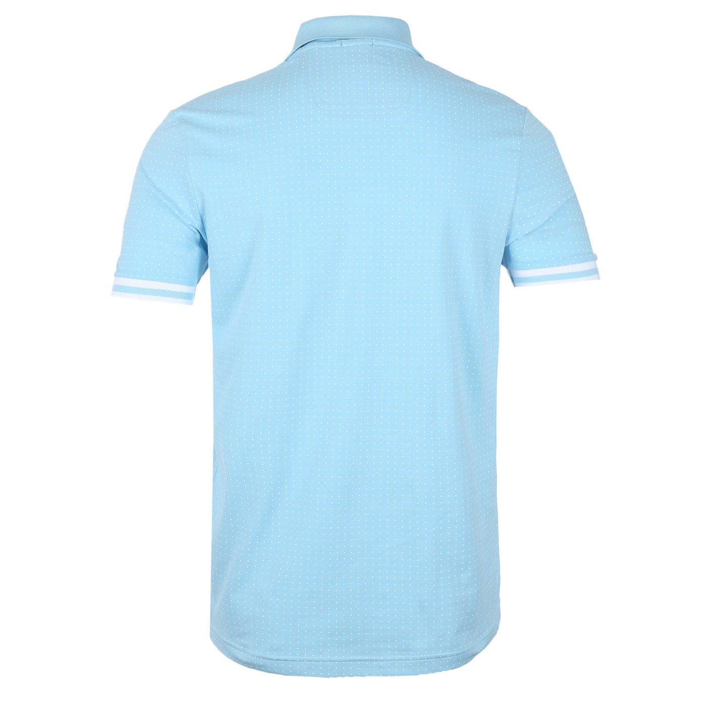 BOSS Paddy 5 Polo Shirt in Sky Blue Back