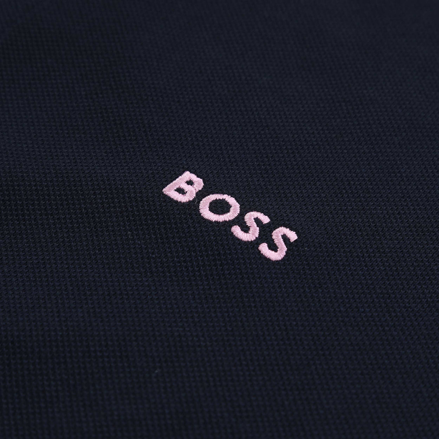 BOSS Paddy 8 Polo Shirt in Navy Logo